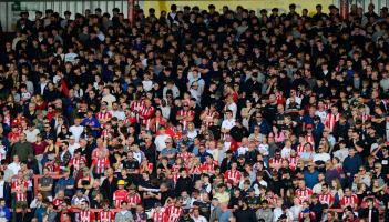 Exeter City supporters. Pic from PPAUK