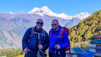 ‘We want to raise as much money as possible’ - Devon men trek Himalayas for Westbank