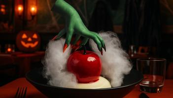 The Ivy The Emerald City Apple dessert