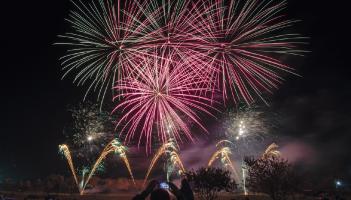 Fireworks at Westpoint 