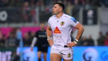 Exeter Chief Will Rigg. Pic from PPAUK