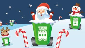 Torridge xmas waste graphic