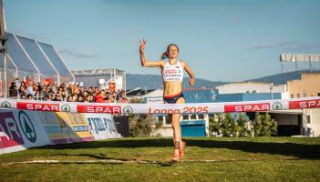 Exeter runner makes European cross-country history with third gold medal