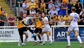 Torquay United drawing at Maidstone in August. Pic from PPAUK