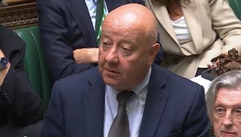 Torbay MP Steve Darling speaking in the House of Commons (Image courtesy: parliamentlive.tv)
