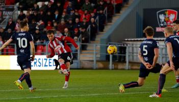 Exeter City beating Stevenage. Pic from PPAUK