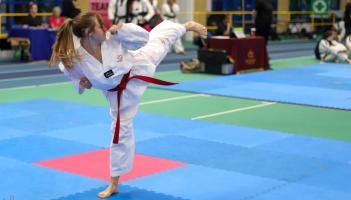 Laila Middleton. Pic from Taekwondo Association of Great Britain