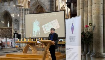 Exeter marks Holocaust Memorial Day with Cathedral service honouring victims and survivors