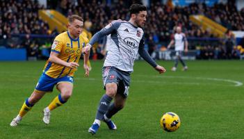 Exeter City draw at Mansfield. Pic from PPAUK