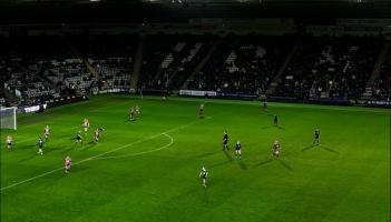 A competitive contest at Home Park saw a rain-hit fixture backed by a large and vocal crowd (Image credit- Dan Bowen)