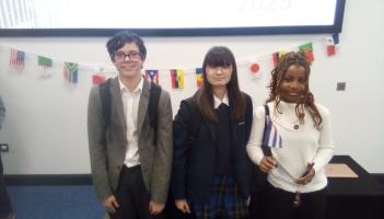 Exeter students debate climate change at Model UN conference