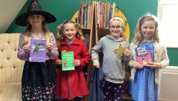 Exeter schools celebrate World Book Day with costumes, authors and reading events