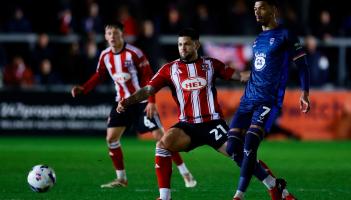 Exeter City defeat to Lincoln. Pic from PPAUK