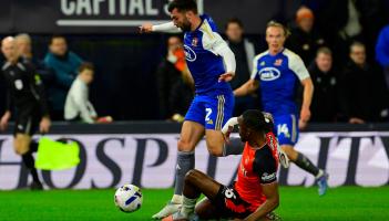 Exeter City loss at Luton. Pic from PPAUK