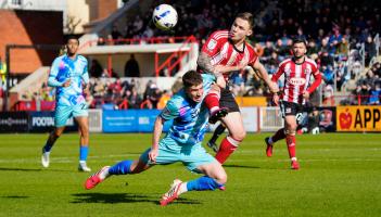 Exeter City v Leyton Orient. Pic from PPAUK