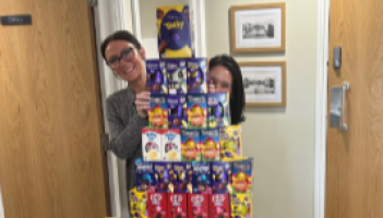 Exeter funeral home collects over 200 Easter eggs for families in temporary accommodation