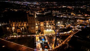 Exeter Cathedral Christmas Market seeks traders for 2026 after record-breaking year
