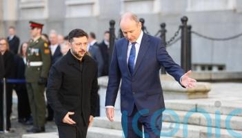 Zelensky thanks Ireland for its generosity amid Russian invasion