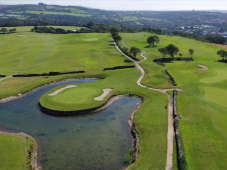 Water hazards at Boringdon Park