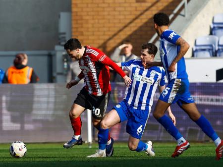 Exeter City defeat at Wigan. Pic from PPAUK