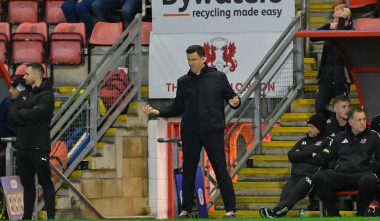 Exeter City boss Gary Caldwell. Pic from PPAUK