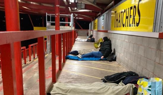 Exeter big Sleep Out 2026: take on the cold to support homeless residents