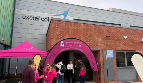 Thousands attend Exeter College&rsquo;s Expo as National Apprenticeship Week takes place