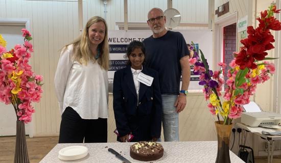 Former Exeter pupil sets Guinness World Record at Wonford Community Hall