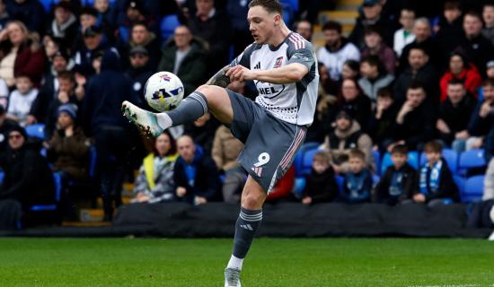 In-form Jayden Wareham for Exeter City. Pic from PPAUK