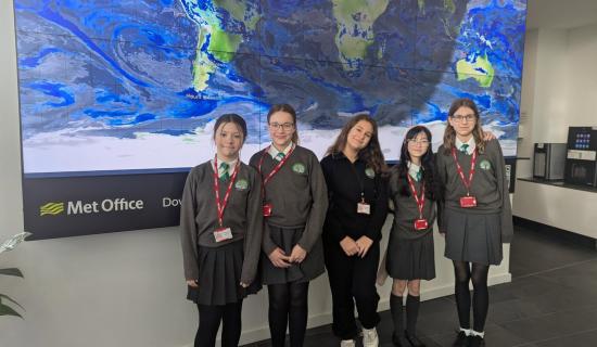 Cranbrook pupils attend Met Office Climate Camp to explore sustainability
