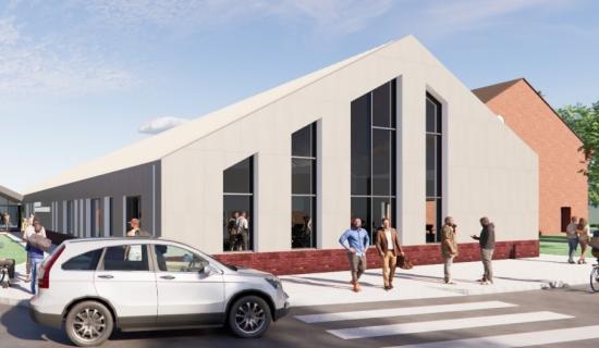 How the new Wonford Community Hub could look. Image courtesy: Exeter City Council