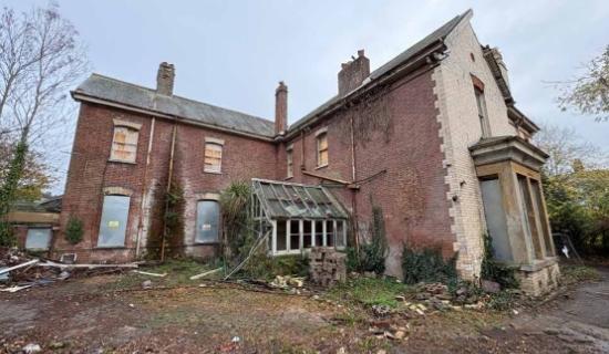 The house in Heavitree Road (Image courtesy: PMR Architecture/Exeter City Council)