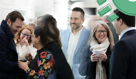 Boost Your Business Network was founded by James Court (centre)
