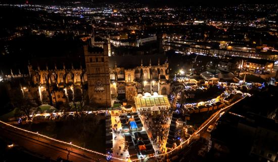 Exeter Cathedral Christmas Market seeks traders for 2026 after record-breaking year