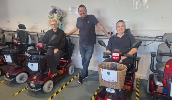 Exeter charity gives new life to mobility equipment through recycling partnership
