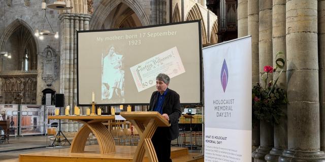 Exeter marks Holocaust Memorial Day with Cathedral service honouring victims and survivors