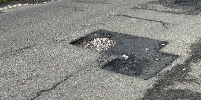 Many of Devon's roads are in a poor state