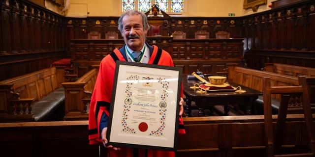 Exeter's former Lord Mayor honoured with alderman title