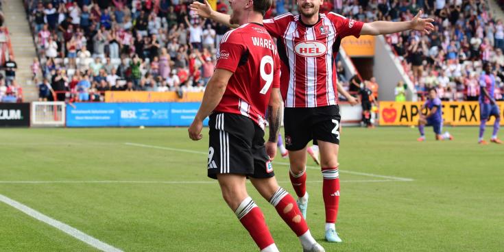 Bringing good times back to Exeter City. Pic from PPAUK