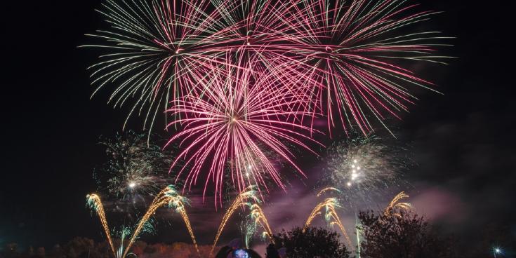 Fireworks at Westpoint 
