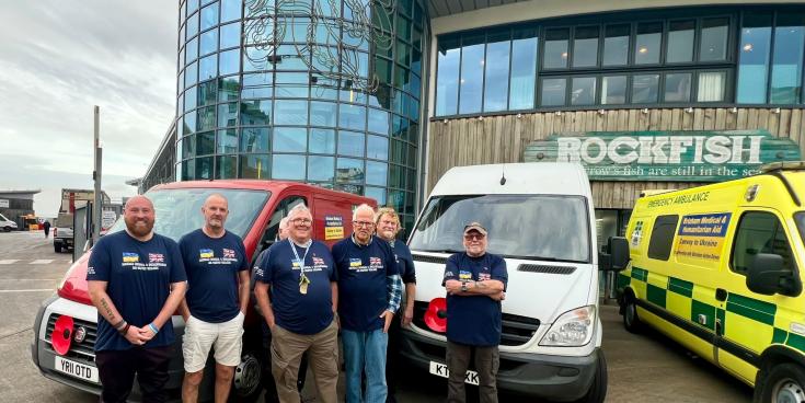 Call for Torbay to form friendship ties with Ukraine after Brixham convoy success