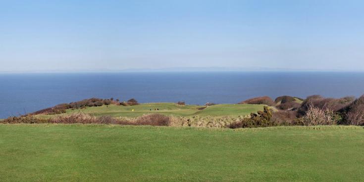 The incomparable views at Ilfracombe Golf Club