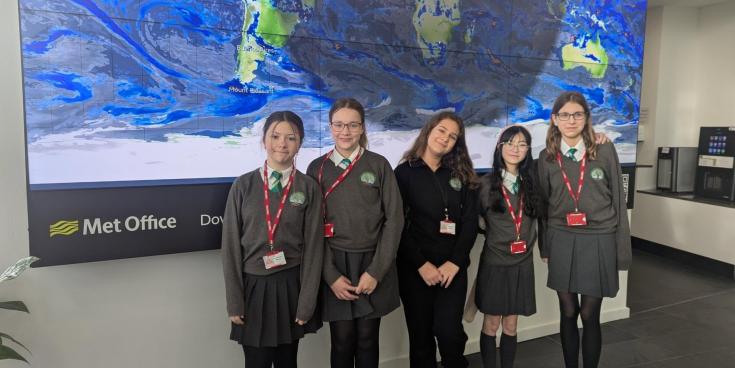 Cranbrook pupils attend Met Office Climate Camp to explore sustainability