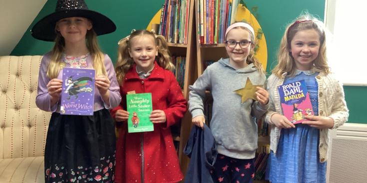 Exeter schools celebrate World Book Day with costumes, authors and reading events