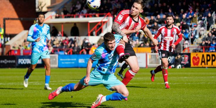 Exeter City v Leyton Orient. Pic from PPAUK