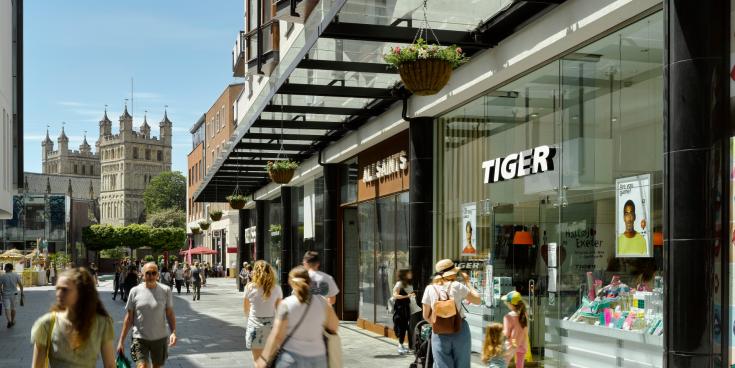 The group will complete their final miles together at Princesshay