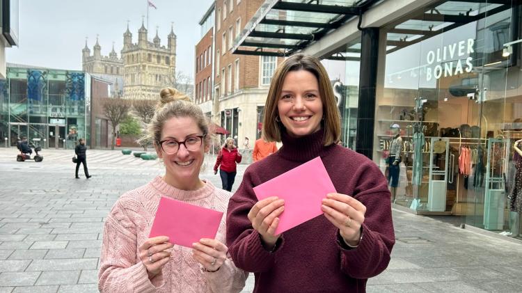 Princesshay launches free period product scheme in Exeter ahead of International Women&rsquo;s Day