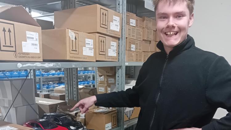 Cameron has spent two days a week in the dealership 