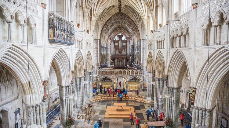 Major &pound;2m upgrade announced for Exeter Cathedral