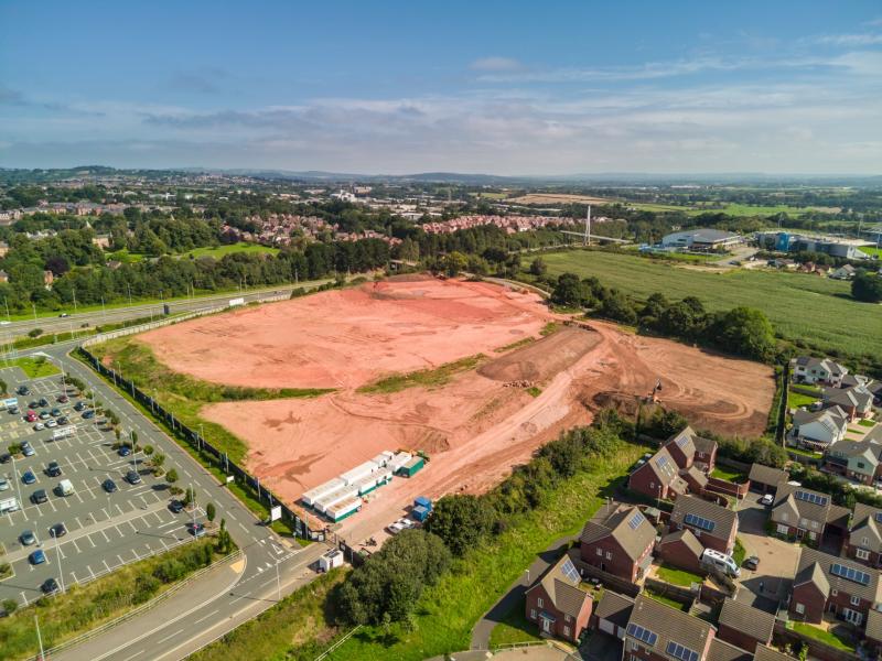 Construction work begins for new affordable homes in Exeter